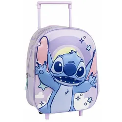 3D-Schulrucksack Stitch mit Rollen 25 x 31 x 10 cm – Disney-Spaß auf Rädern!