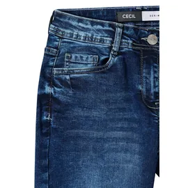 Cecil Slim Leg Jeans Style Scarlett blau 32/30
