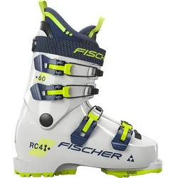 FISCHER Kinder Ski-Schuhe RC4 60 JR GW SNOW/SNOW, Blau, 19,5