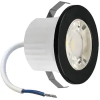 Braytron Mini LED Einbauleuchte 3 Schwarz Aluminium