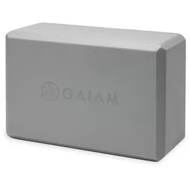 Gaiam Yoga Block Storm Grey - grau