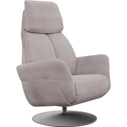 Relaxsessel ADA TRENDLINE „Thimo“ Sessel Gr. Struktur fein XBO, motorisch mit Aufstehhilfe, Kopfstützenverstellung-Relaxfunktion-Drehfunktion-Aufstehhilfe, B/H/T: 84 cm x 114 cm x 88 cm, grau (mittelgrau xbo 19) Lesesessel und Relaxsessel in Größe M, Liegefläche 180cm, verstellbar, optional mit Aufstehhilfe