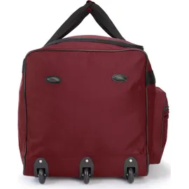 monzana XXL Reisetasche mit Trolleyfunktion 160L rot