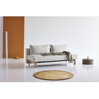 INNOVATION LIVING Schlafsofa Sly Wood Stoff Beige Natural