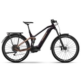 Haibike Adventr SE Yamaha 720Wh Elektro Fullsuspension Mountain Bike Purple/Cognac glossy | L/46.5cm