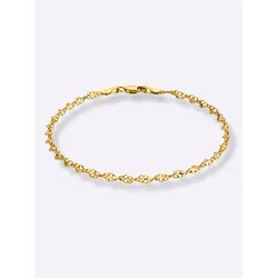 Armband LADY, gold (gelbgold 375, gelbgold 375), Armbänder, Damen, Metall-Gold, Metall, Gold