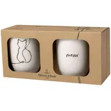 Villeroy & Boch Statement Becher mit Henkel Cat Set, 2-tlg.
