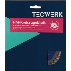 tecwerk Handkreissägeblatt AD 190 mm Z.56 HLTCG Schnitt-B.2,8 mm