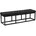 CLP Sitzbank Polson Schwarz 150 cm