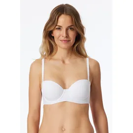 SCHIESSER Unique Micro Bandeau-BH Weiß 85B
