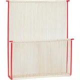 Hübsch Zeitschriftenhalter String, Zeitschriftenregal für die Wand,