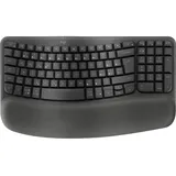 Logitech Wave Keys, Volle Größe (100%), kabellos - 2.4 GHz, Bluetooth LE