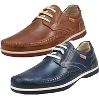 PIKOLINOS für Herren. M9A-4118 Lederschnürschuhe Marbella blau 43