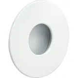 estamp Muschelgriff Geometric rund - weiß matt lackiert