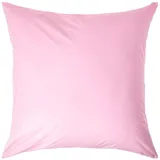 Homescapes - Kopfkissenbezug Fadendichte 200 rosa, 80 X 80 cm