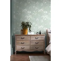 NEXT Leaf Blau Vliestapete 10mx52cm",