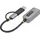 Startech USB-C auf USB-A Adapter 0,15 m Grau