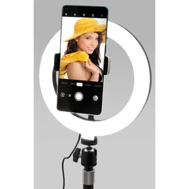 Logilink Ringlicht Ø 20 cm schwarz
