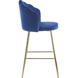 SalesFever Barhocker 2er-Set Dunkelblau