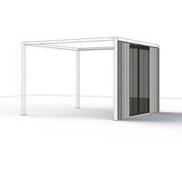Siena Garden Pavillon-Voehangset, Anthrazit, Metall, 300x210x0.5 cm, Sonnen- & Sichtschutz, Pavillons