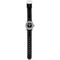 Scout 280376033 Analog Quarz Uhr Gehäusefarbe Schwarz Armbandtyp Lederimitat Armbandfarbe Schwarz