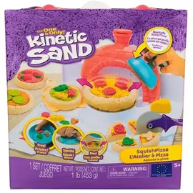 Spin Master Kinetic Sand Squish Pizza Modelliermasse