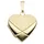 Jobo Medaillon Herz Gelbgold 585