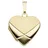 Jobo Medaillon Herz Gelbgold 585