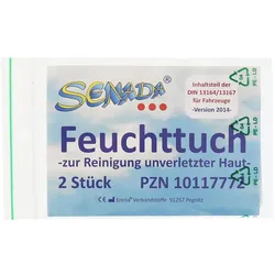 Senada Feuchttuch zur Reinigung 2 St