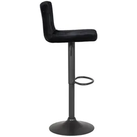 Möbel Boss Barhocker Amanda II 40 x 85-106 x 48 cm Schwarz