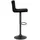 Möbel Boss Barhocker Amanda II 40 x 85-106 x 48 cm Schwarz