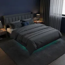 Home Deluxe MELURA 180 x 200 cm Dunkelgrau