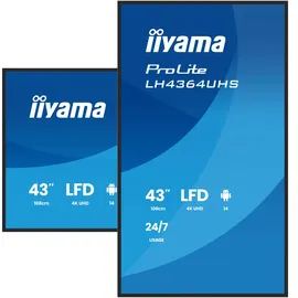 Iiyama ProLite LH4364UHS-B1AG, 43"