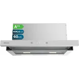 Cecotec Bolero Flux TLT 605501 Dunstabzugshaube 60 cm Weiß