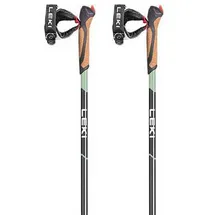 Leki Smart Response Stöcke - Dark Anthracite / Smoke Green / White - 115 cm