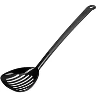 Stanley Rogers Abseihlöffel in Schwarz), - (L)34 cm,