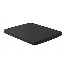 Villeroy & Boch Memento WC-Sitz 8M24S1S5 Ebony C-plus, Quick-Release, Softclosing, Scharniere Edelstahl