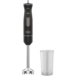 Black & Decker BXHB800E, Pürierstab, 800 W, Schwarz, Edelstahl