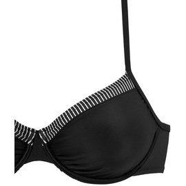 LASCANA Bügel-Bikini Damen schwarz Gr.40 Cup G,