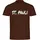 multifanshop St. Pauli T-Shirt 2023 Herren Braun/Weiß Gr. XXL