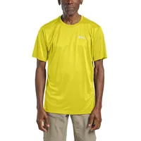 Jack Wolfskin Tech Kurzarm-t-shirt - Chartreuse - L