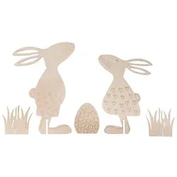 Rayher Bastelholz natur Osterfreunde zum Stellen