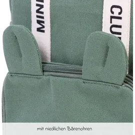 Childhome Kinderrucksack Mini Club, - Signature, Canvas - Grün
