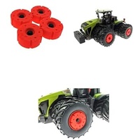 Radgewichte für Siku Control 32 Traktoren (6715-Rot)