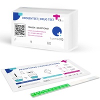 LuxmedIQ Drogenschnelltest für Kokain - Urin Drogentest Koks Crack Cutoff 150 ng/mL 10 St