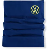 Volkswagen 5H0084303A Multifunktionstuch Schal Tuch Mund-Nasen-Schutz Halstuch Kopftuch Loop, blau