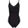 SKINY Damen Body - Unterwäsche, Spaghettiträger, Spitze, V-Ausschnitt, einfarbig Schwarz 42