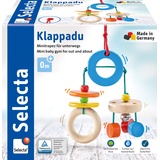 Schmidt Spiele Selecta 61045 - Minitrapez Klappadu, Holz-Mobile, 19 cm