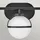 Elsteadlighting Hollis schwarz/opal dreiflammig