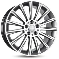 Keskin Tuning Keskin KT18 Turbo 10x22 ET40 5x130 84,1, palladium front polish